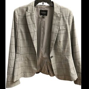 Banana Republic Plaid Blazer